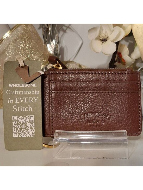 American Leather Co. Other - American Leather Co. Portland In Cordovan Brown Card Holder NWT